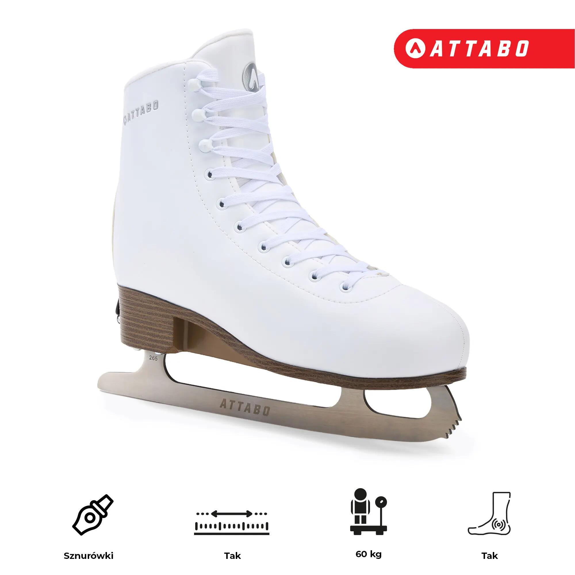 Kinder-Eiskunstlaufschlittschuhe ATTABO Oli verstellbar 6/7