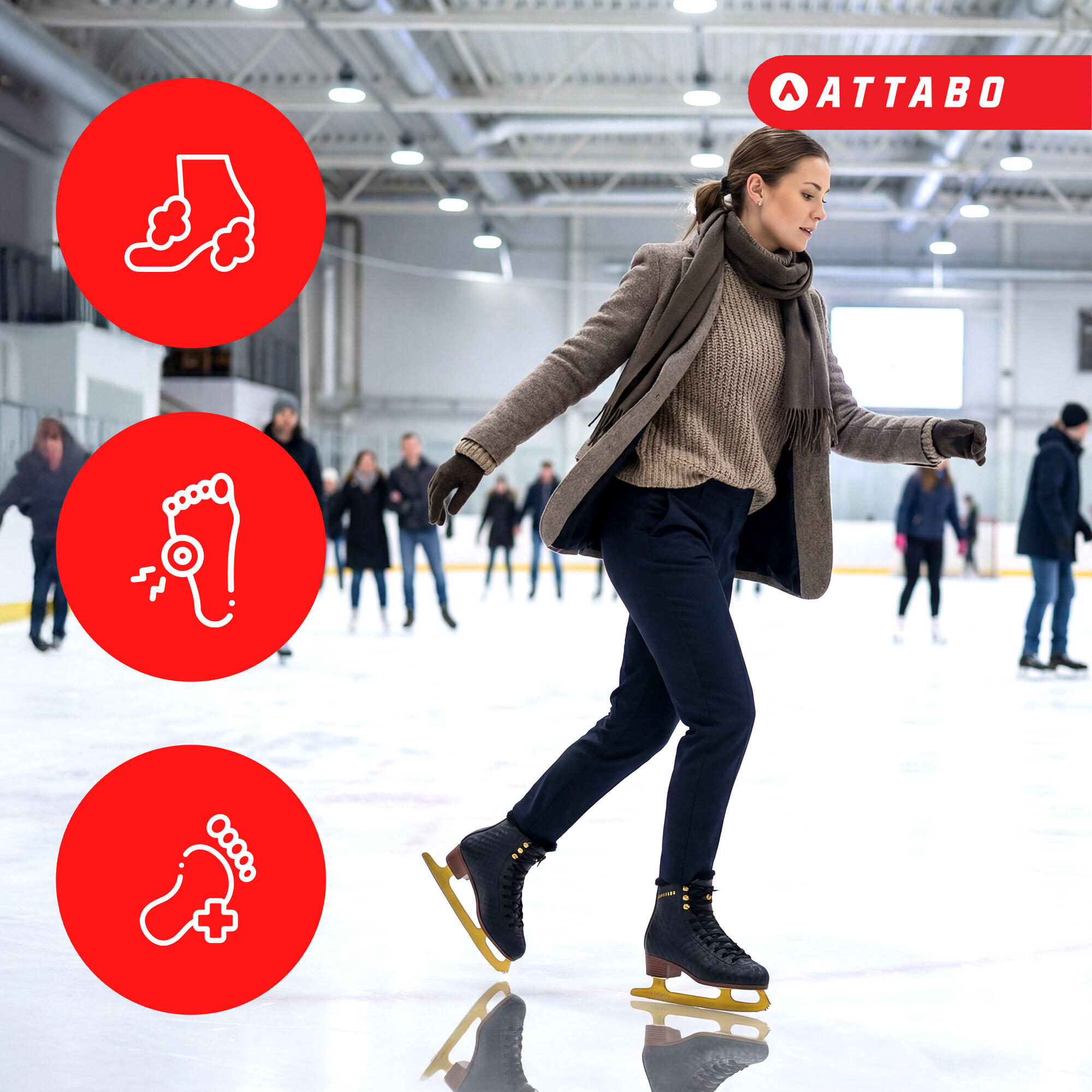 Patins artísticos femininos ATTABO Lukso 3/7