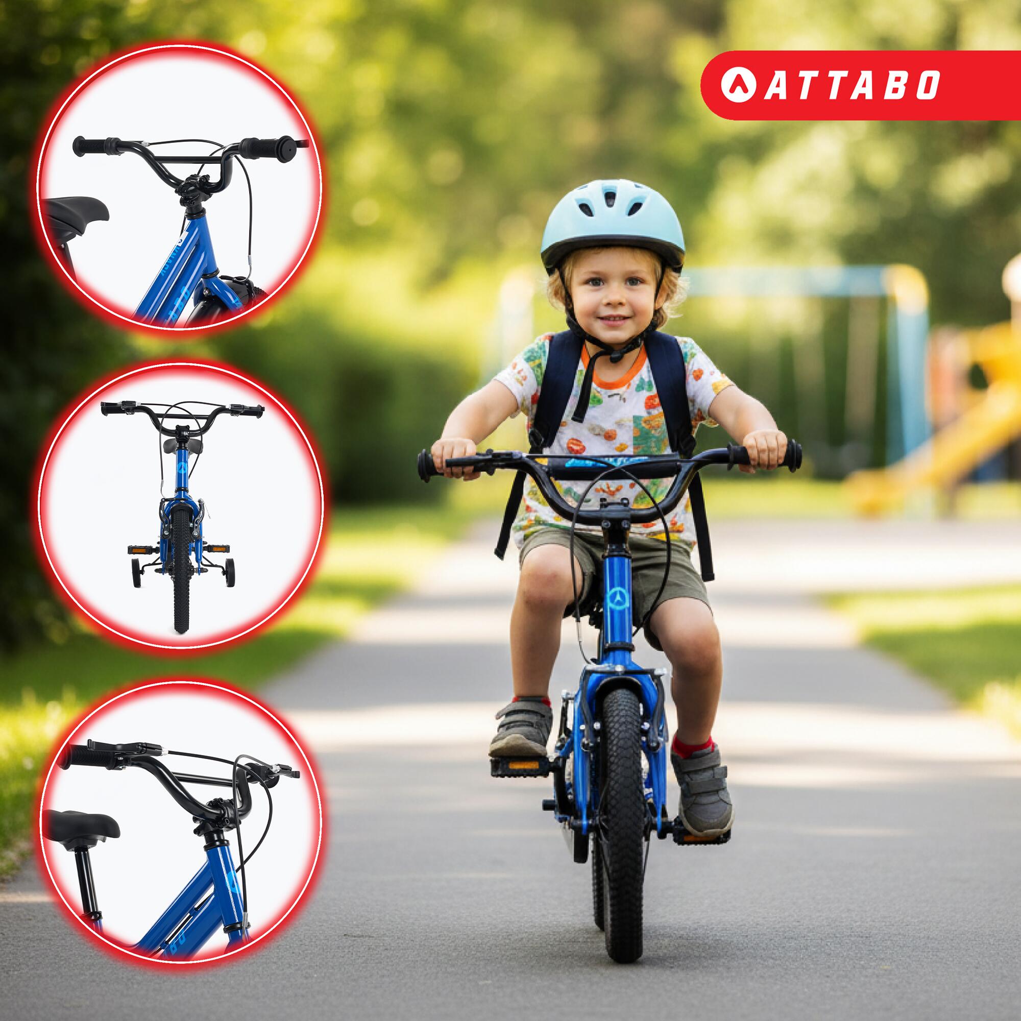 Bicicleta infantil ATTABO KNACK 14" 4/7