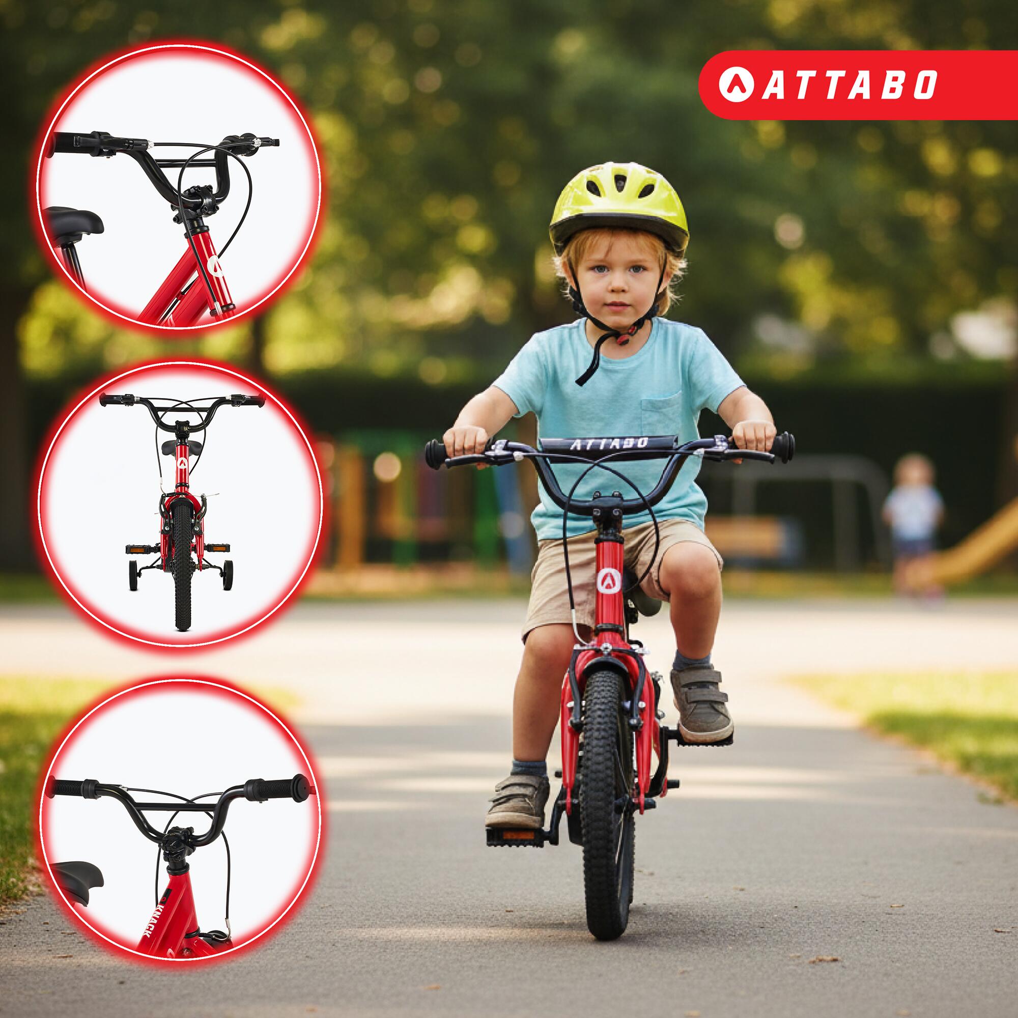 Bicicleta infantil ATTABO KNACK 14" 4/7