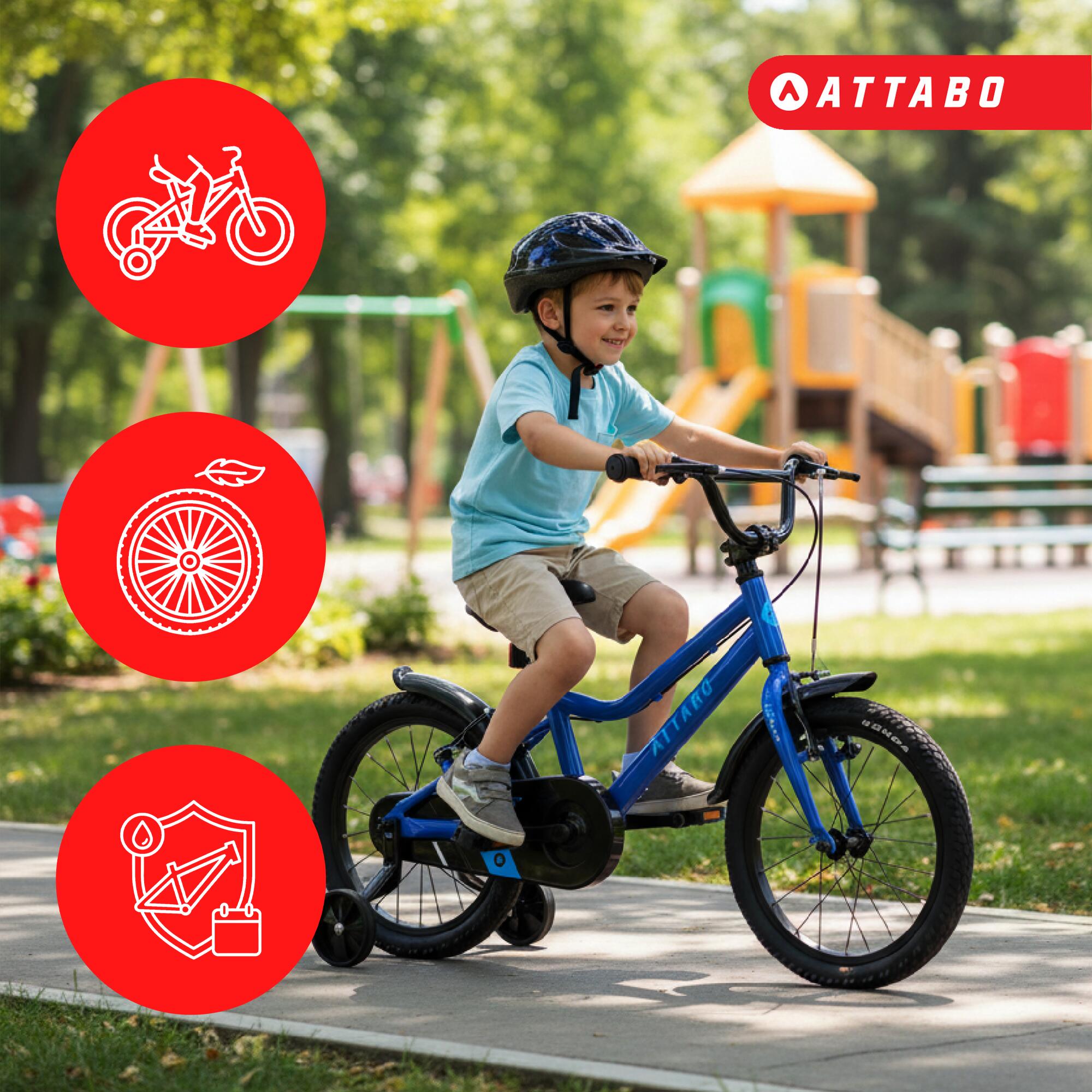 Bicicleta infantil ATTABO KNACK 16" 2/7