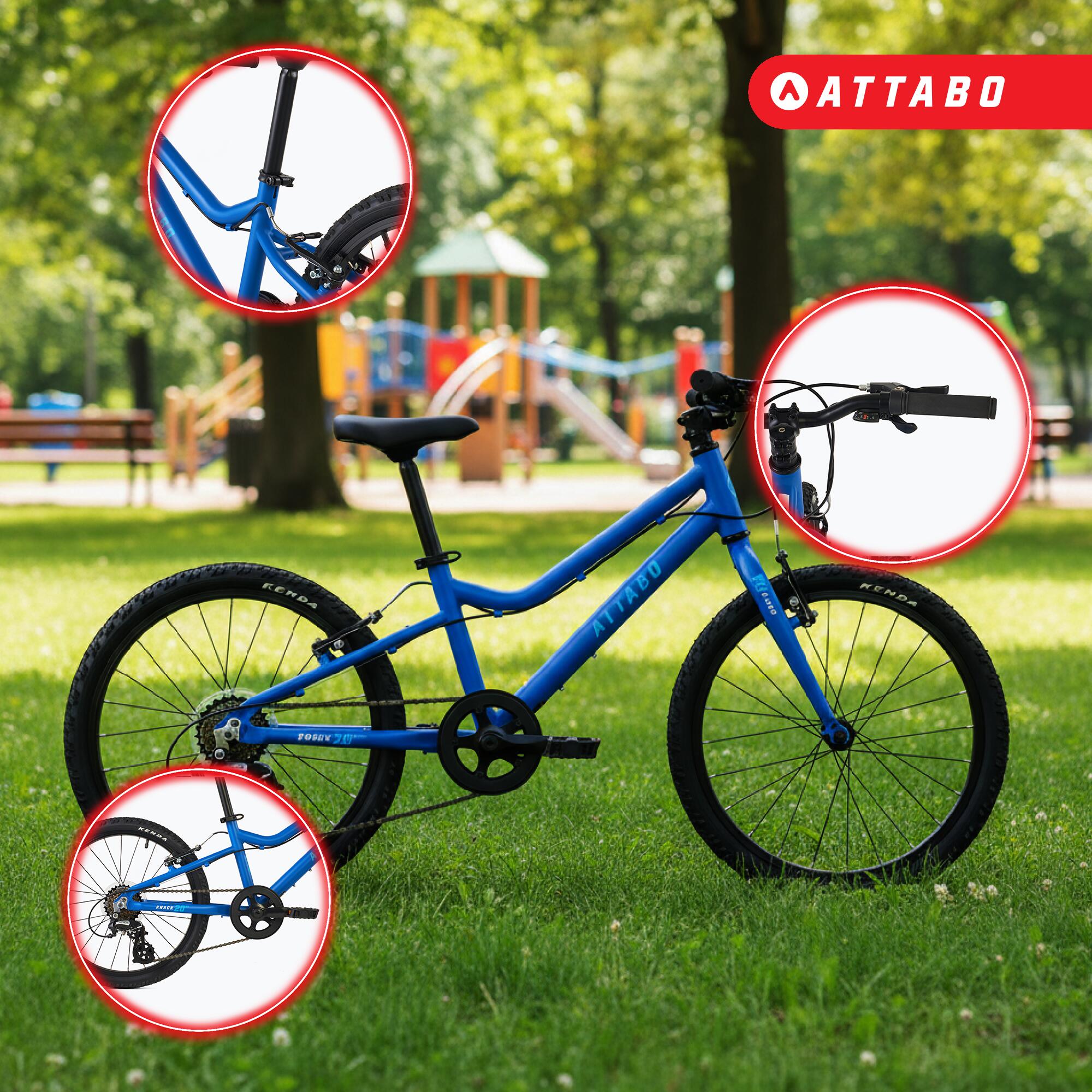 Rower dziecięcy ATTABO KNACK 20" 3/7