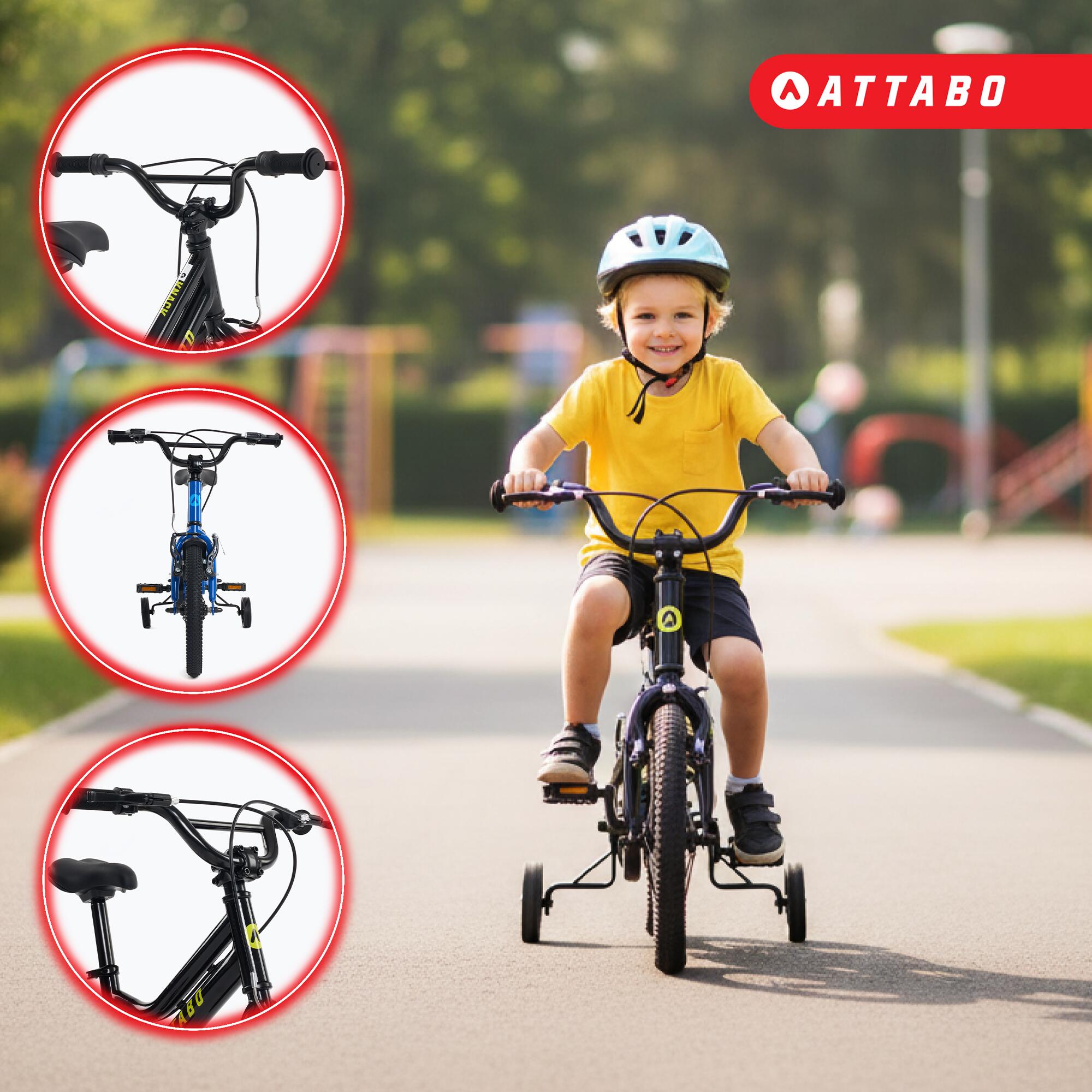 Bicicleta infantil ATTABO KNACK 14" 4/7
