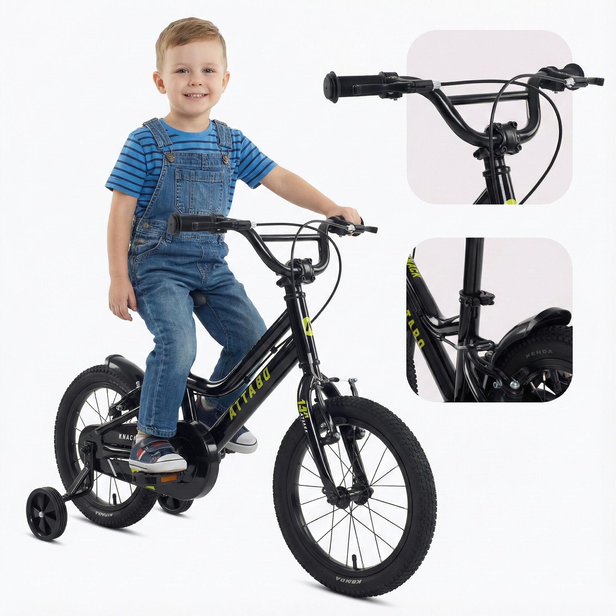 Bicicleta infantil ATTABO KNACK 14" 1/7
