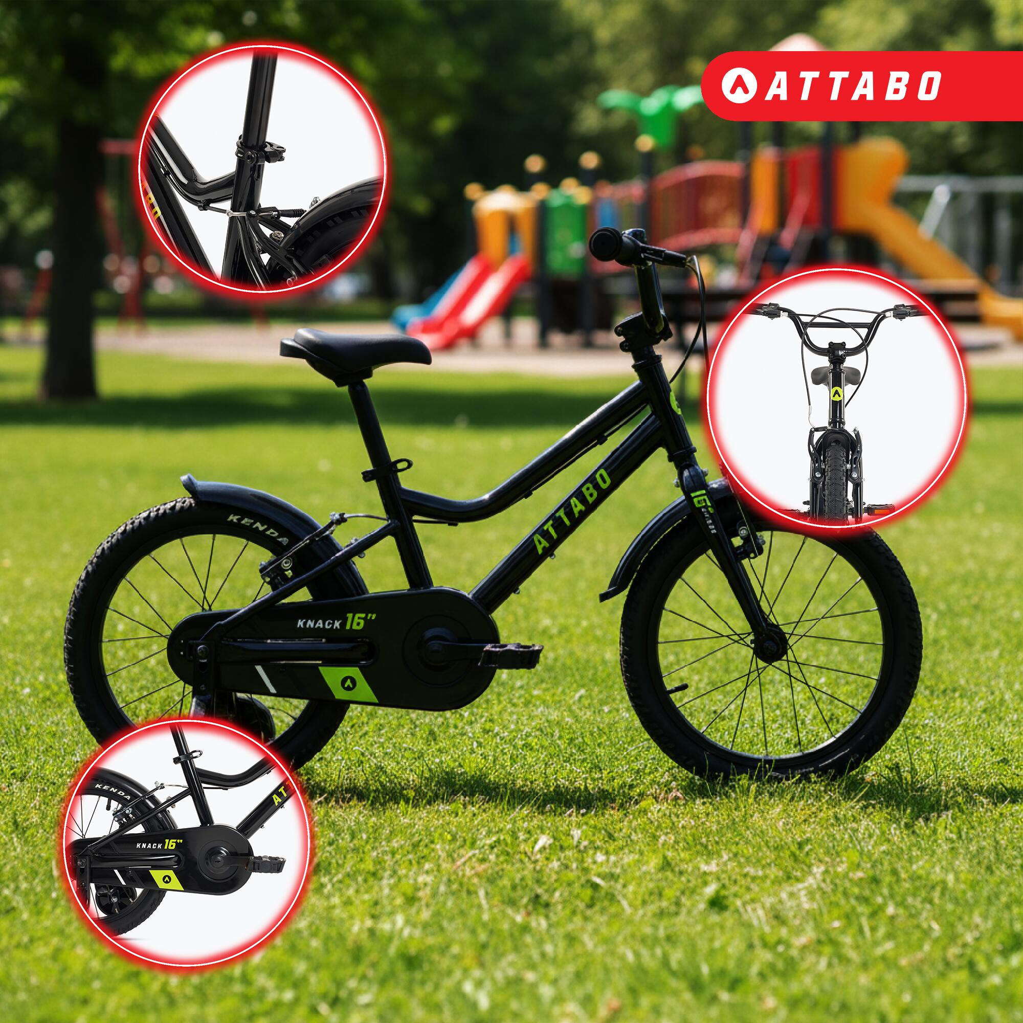 Bicicleta infantil ATTABO KNACK 16" 3/7