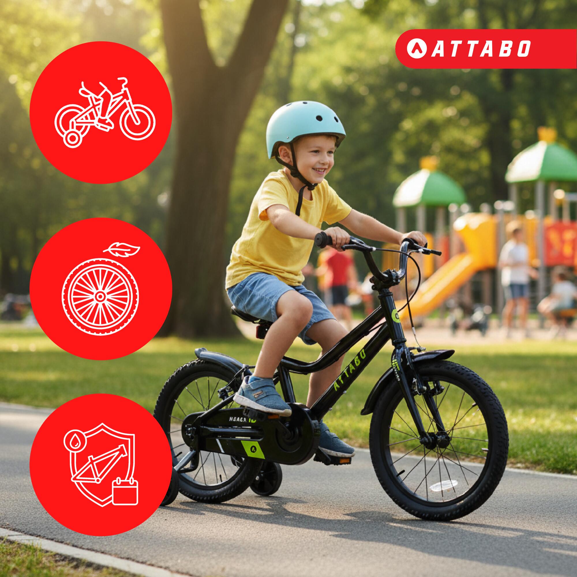 Bicicleta infantil ATTABO KNACK 16" 2/7