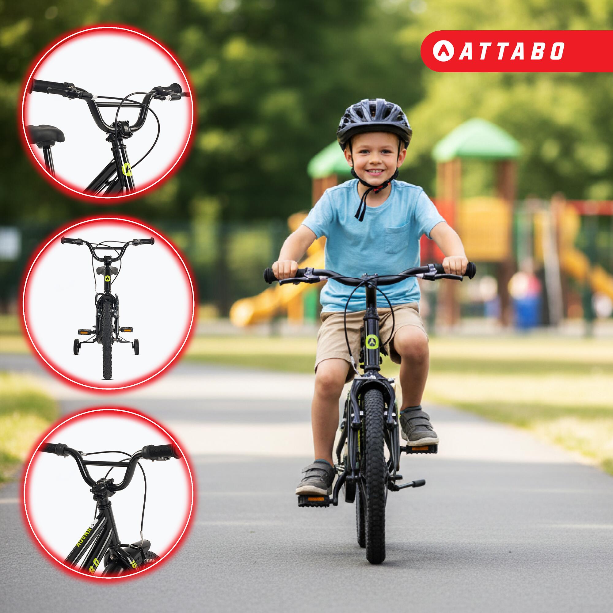 Bicicleta infantil ATTABO KNACK 16" 4/7