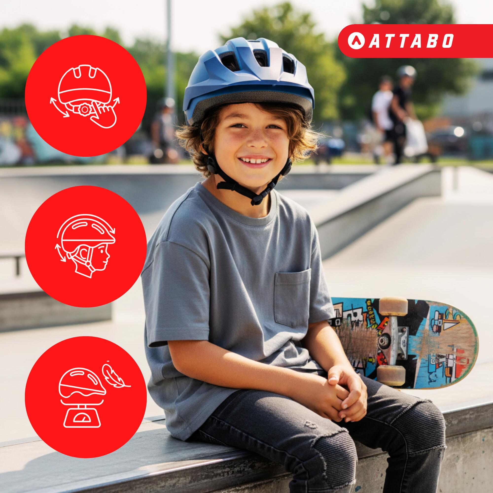Casque de vélo enfant ATTABO Khola 2/7