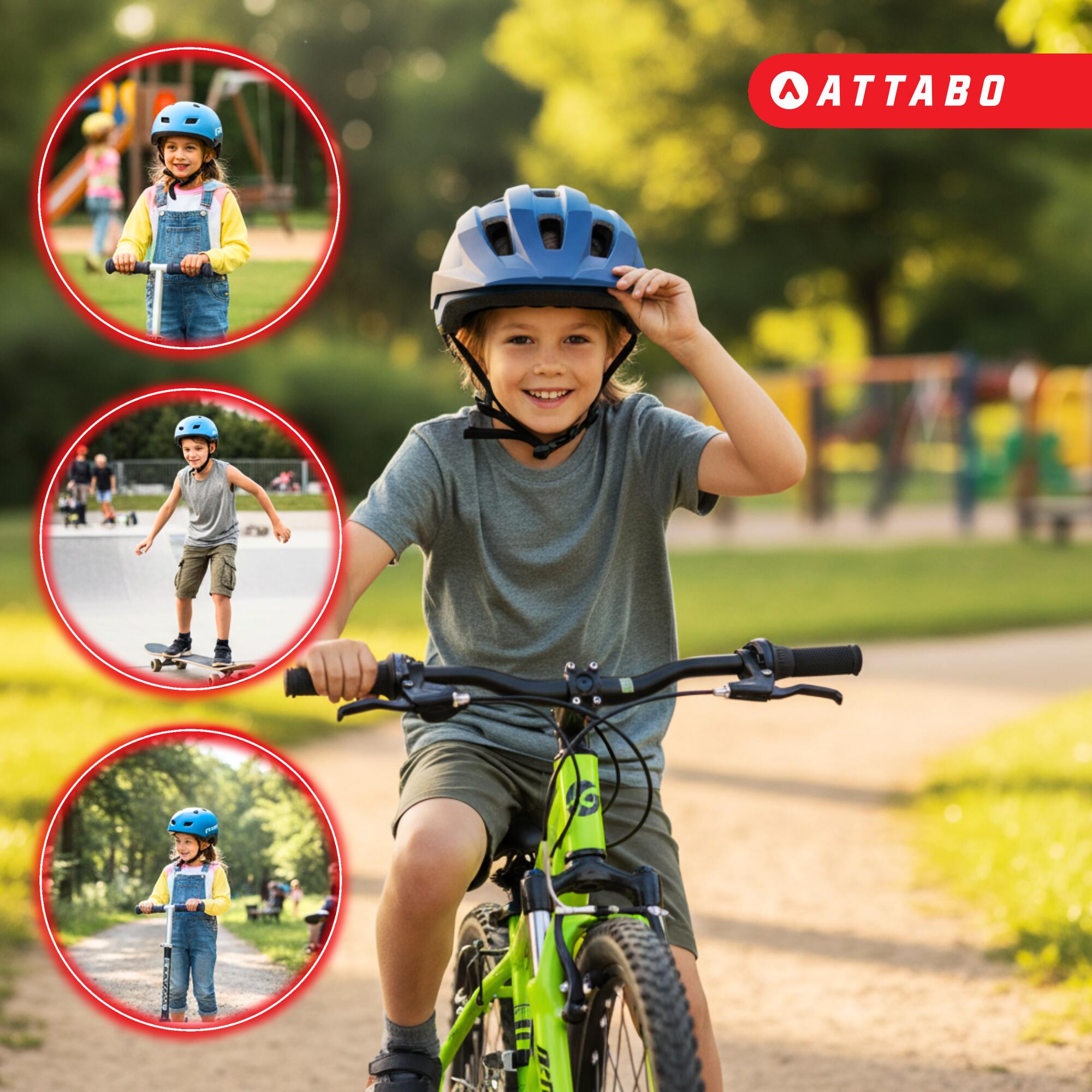 Casque de vélo enfant ATTABO Khola 5/7