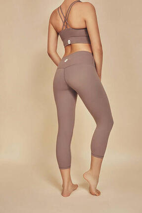 Moonholi Yoggings 7/8 Yoga-Leggings für Damen