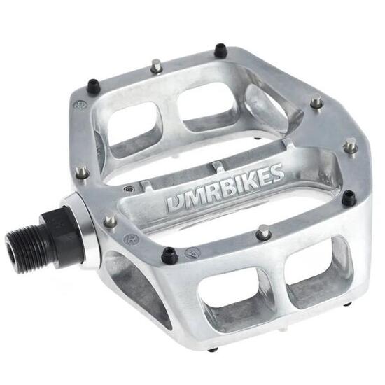 Paar DMR V8 Classic Flat Pedalen Zilver