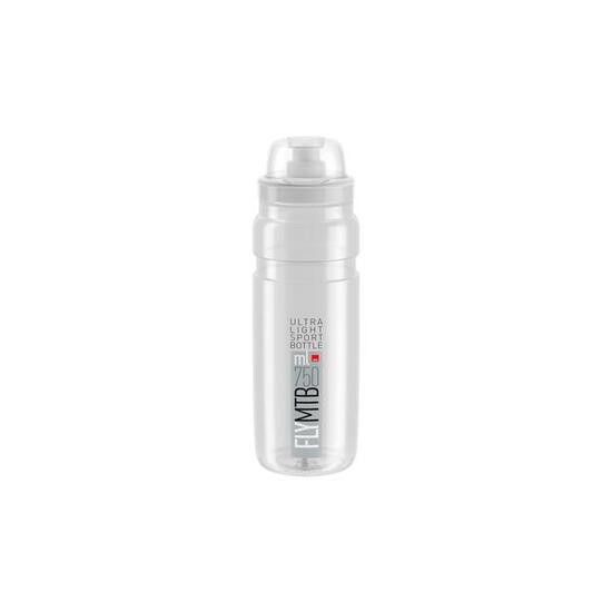 Elite Trinkfl. Fly Mtb 750 Ml Klar/Grau transparent,grau