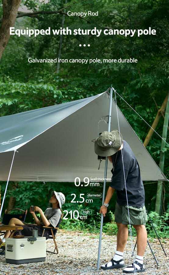Naturehike tent UPF50+; double sided 4/5