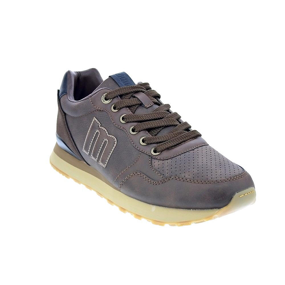 Sneakers Uomo MTNG Porland Marrone 4/7