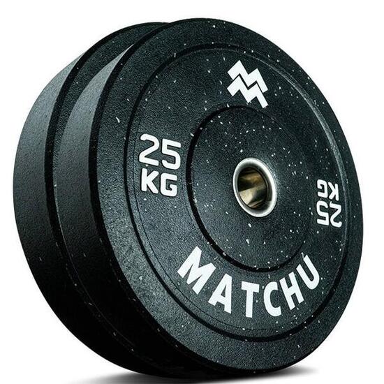 Olympic Bumper Plates - 2er Set - Hantelscheiben - 5 / 10 / 15 / 20 / 25 kg