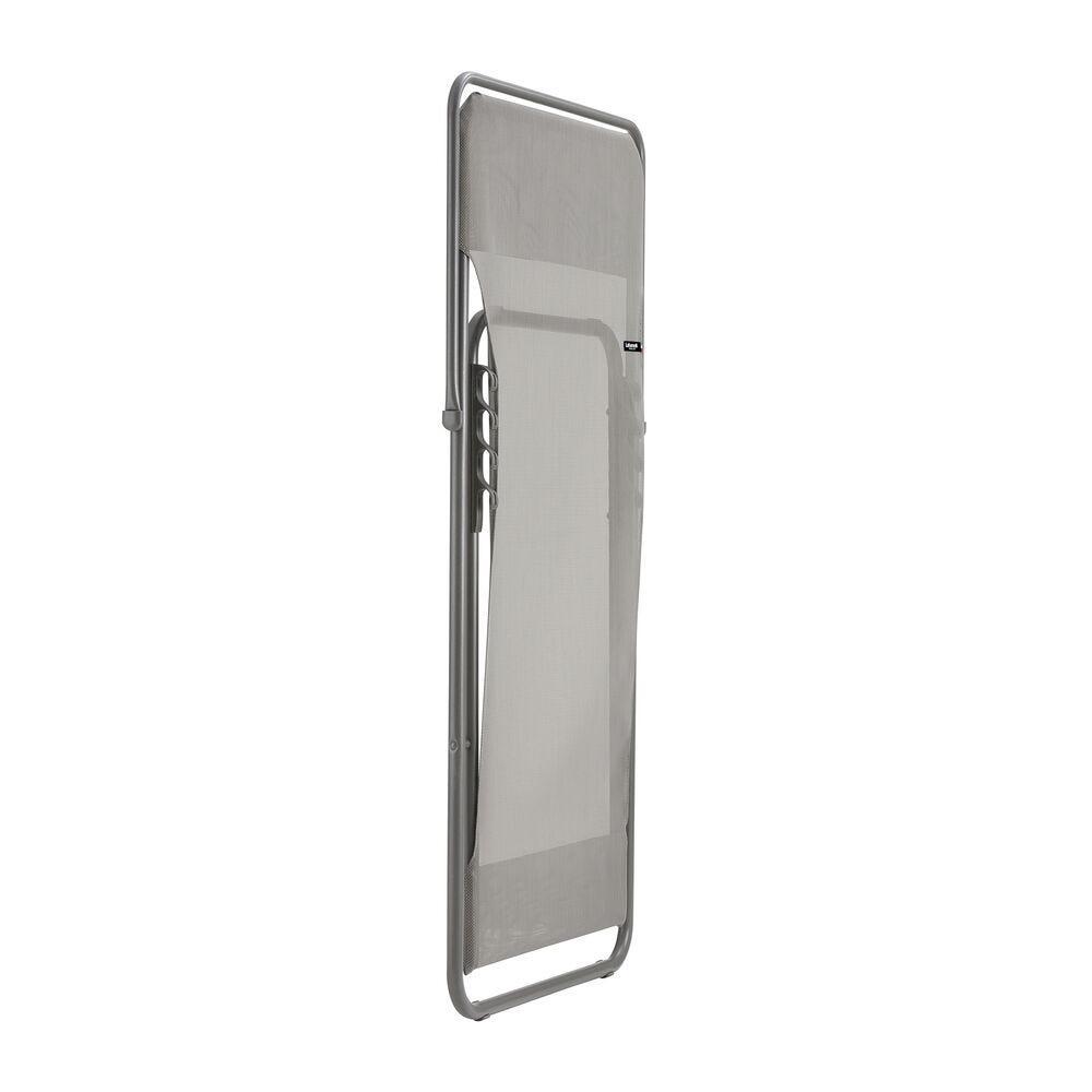 Transat jardin pliant multi-positions : Largeur 58 cm - MAXI TRANSAT - Gris 2/7