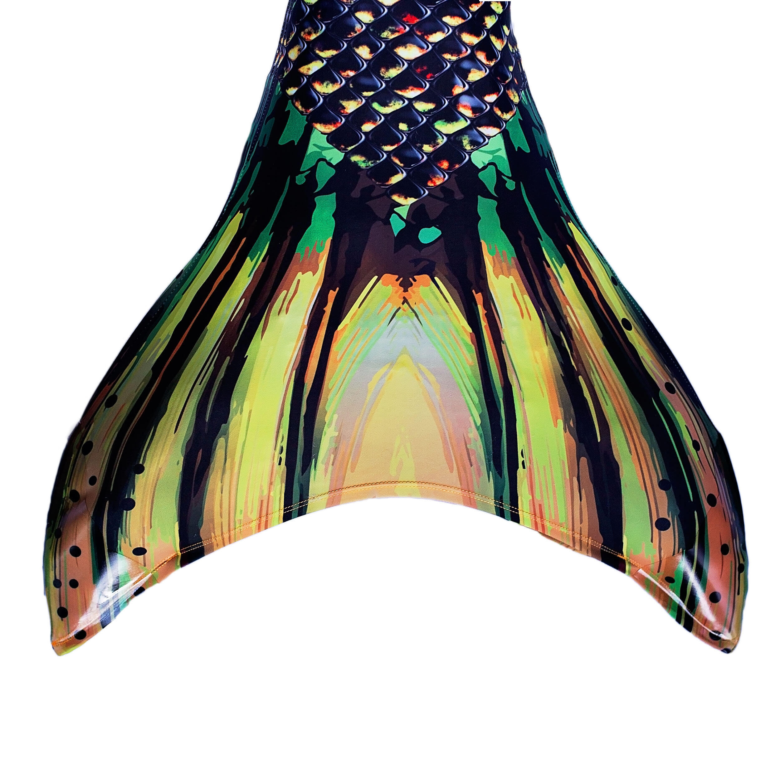 Sun Tails - Queue Sirene Sea Monster M (taille 40) Noire, Monopalme Recouverte - Maillot De Bain Shorty - Noir - 40 M - Decathlon