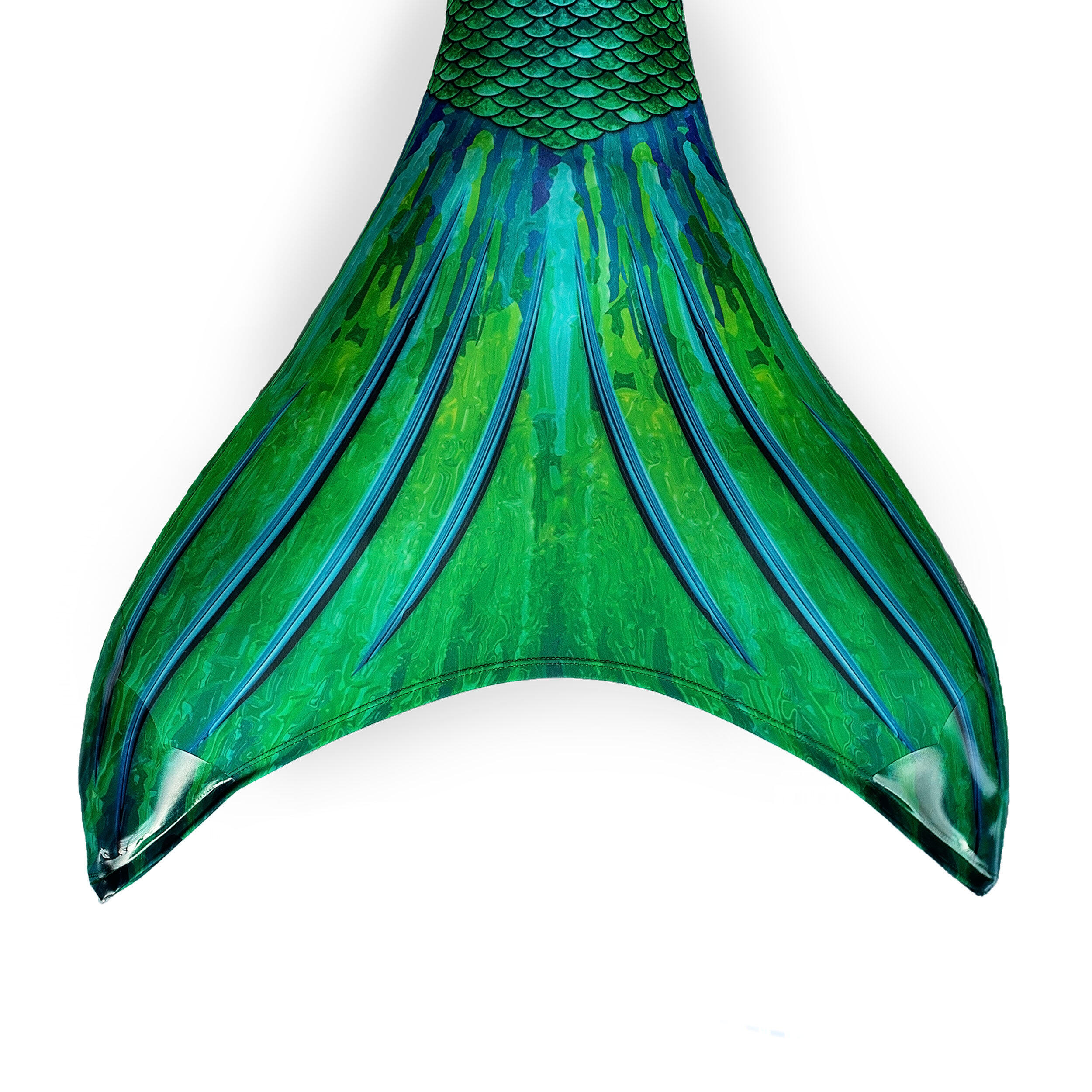 Sun Tails - Queue Sirene Green L (44) Maillot Shorty Vert, Monopalme Recouverte - Maillot De Bain Shorty - Vert - 44 L - Decathlon