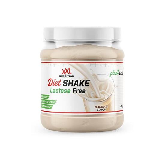 Diet Shake Lactose Free - Vegan Maaltijdvervanger - Chocolade - 480 gram