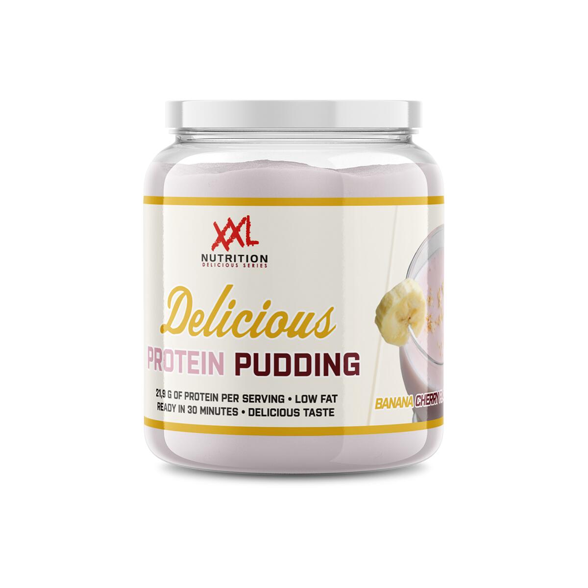 Delicious Protein Pudding - 22g Eiwit, Proteïne Pudding - Banaan Kers - 440 gram 2/2