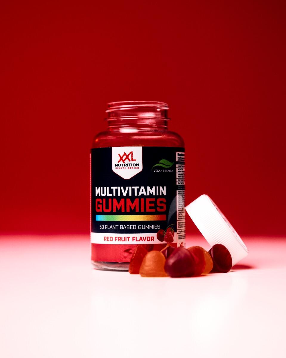 Multivitamine Gummies - Vitamines & Minéraux - Fruits Rouges - 50 Gummies 2/2