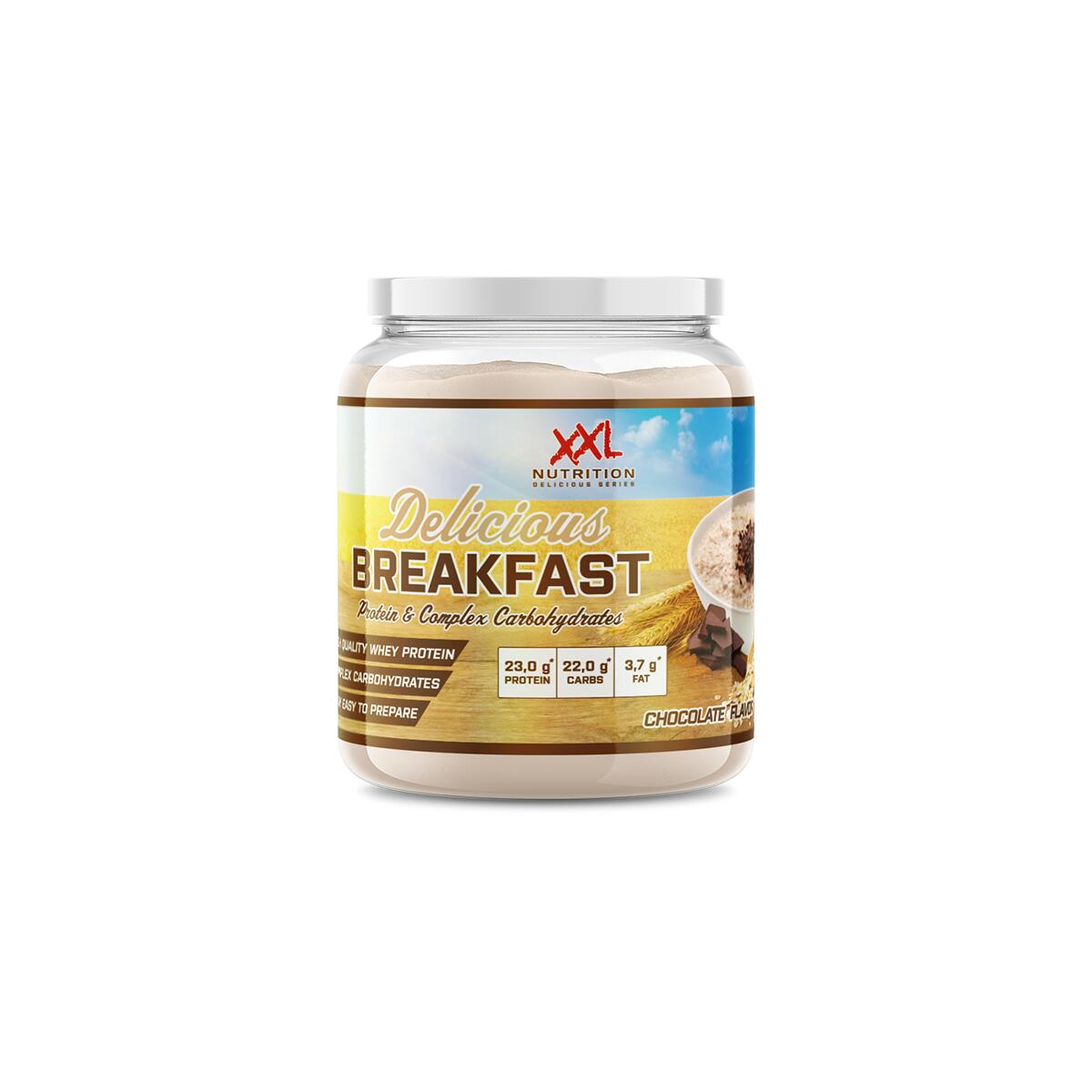 Delicious Breakfast - Tot 20g Eiwit, Eiwitrijk Ontbijt - Chocolade - 1000 gram 1/2