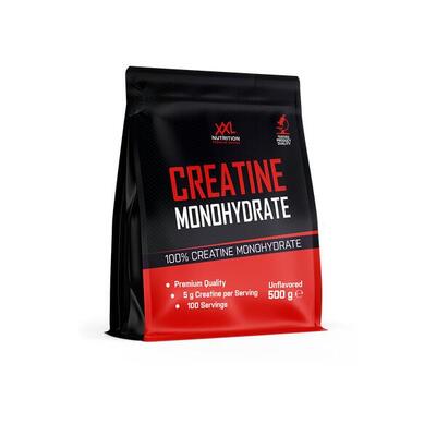 Creatine monohydraat - 100% creatine monohydraat- naturel - 500 gram