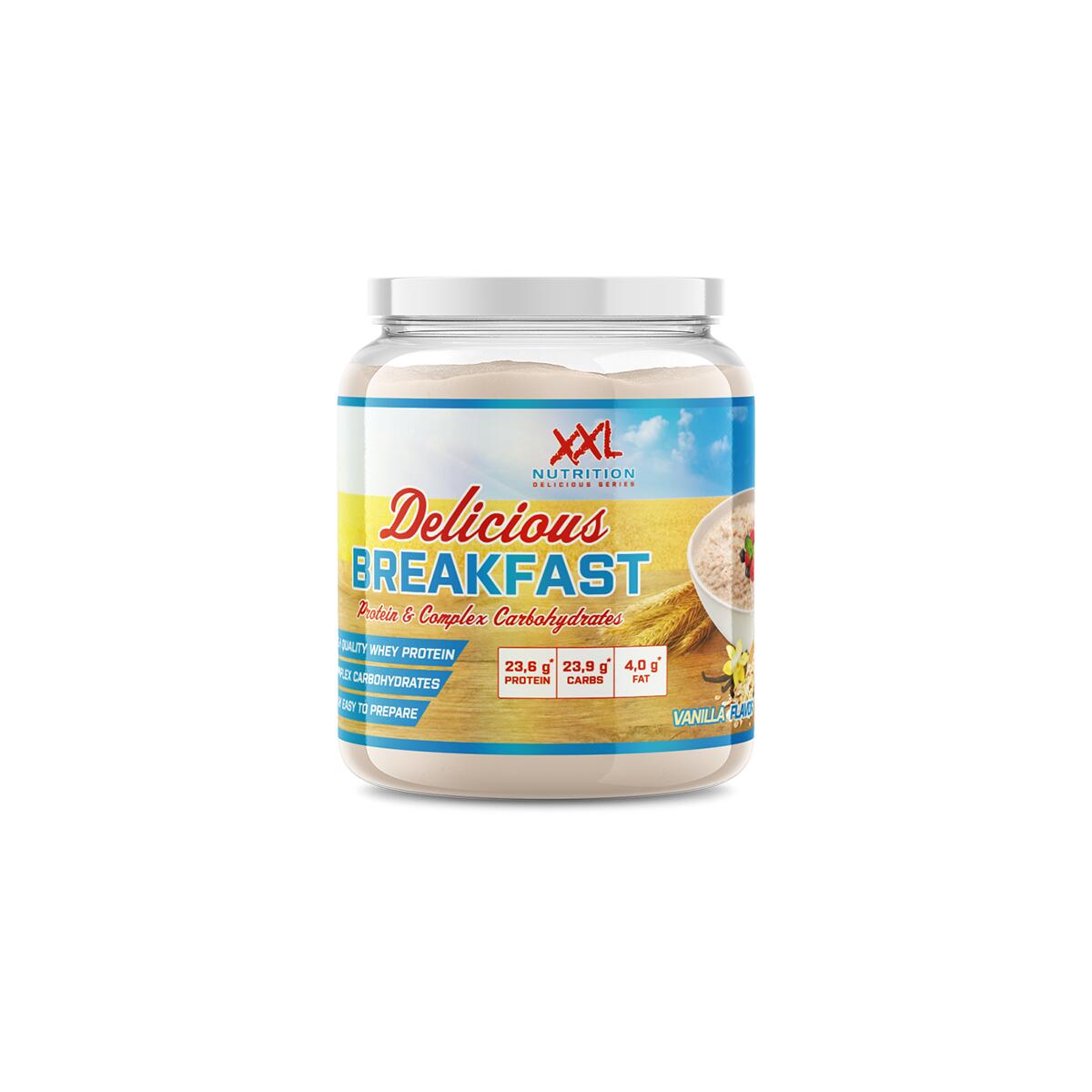 Delicious Breakfast - Tot 20g Eiwit, Eiwitrijk Ontbijt - Vanille - 1000 gram 2/2