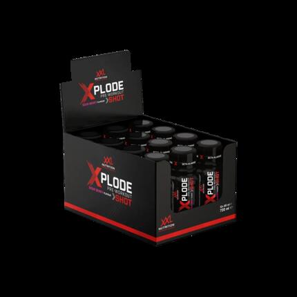 Xplode Pre Shot - Pre Workout - Zure Bes - 12 Pack (12x60ml)