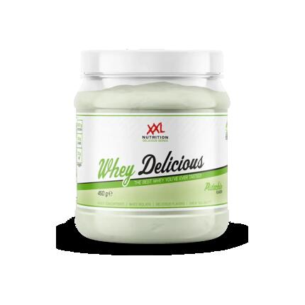 Whey Delicious - 80% Eiwit, Proteïne Poeder - Vanille - 450 gram (15 shakes)