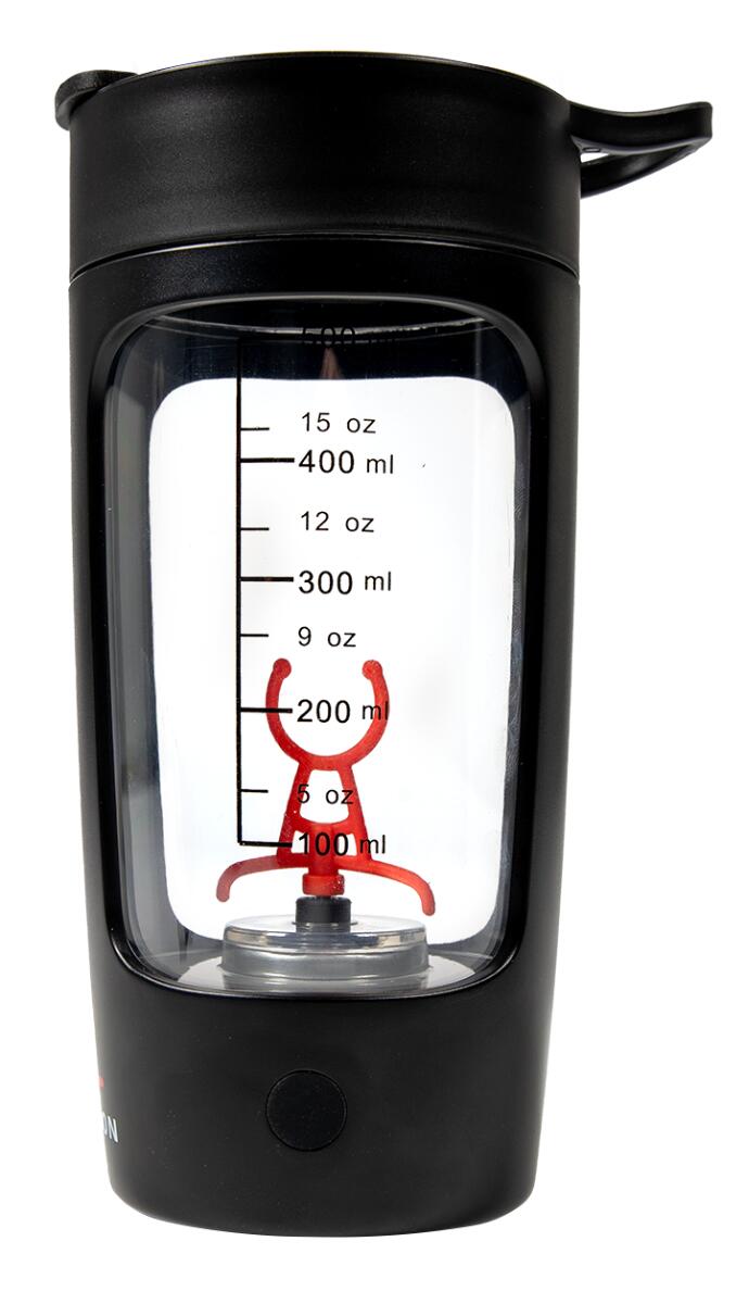 Premium Electric Shaker - Elektrische Shakebeker - Zwart - 1 Stuk (500ml) 2/2