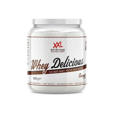Whey delicious - 80% eiwit, proteïne poeder - vanille - 450 gram (15 shakes)