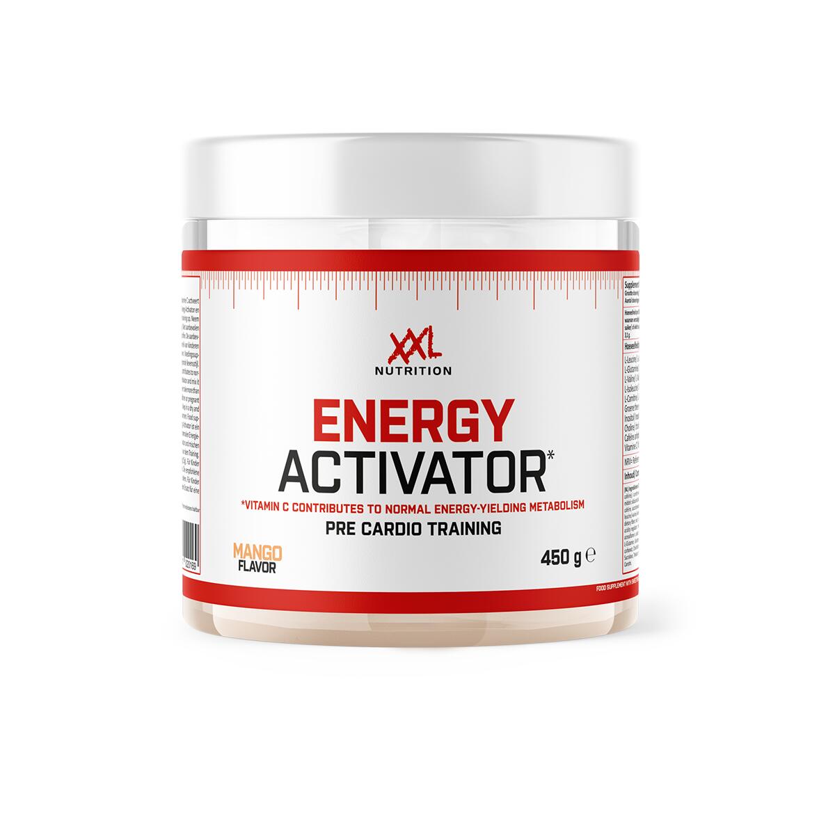 Energy Activator - Fatburner, Pre-Workout, Duursport Supplement - Mango - 450g 2/2