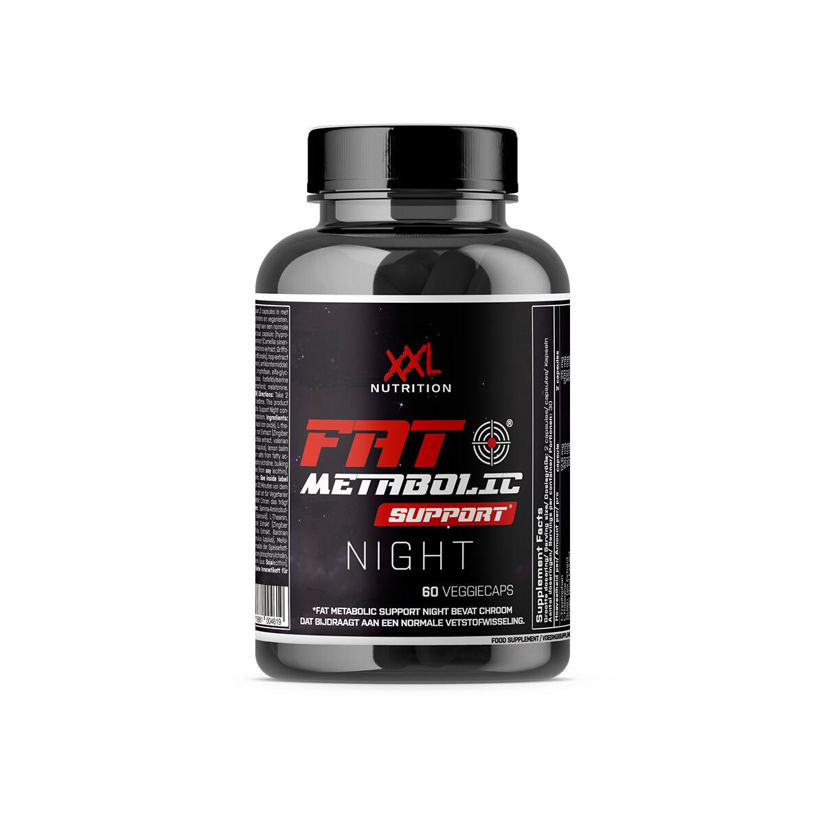 Fat Metabolic Support Night - Vetverbrander - 60 Veggiecaps 2/2