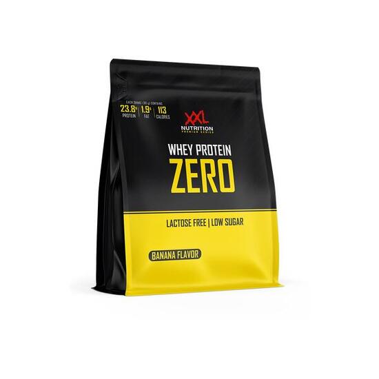 Whey Protein Zero - Tot 24g Eiwit, Lactosevrij - Banaan - 1000 gram (33 shakes)