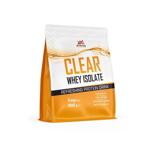 Clear Whey Isolate - 84% Eiwit, Proteïne Limonade - Sinaasappel - 1000 gram