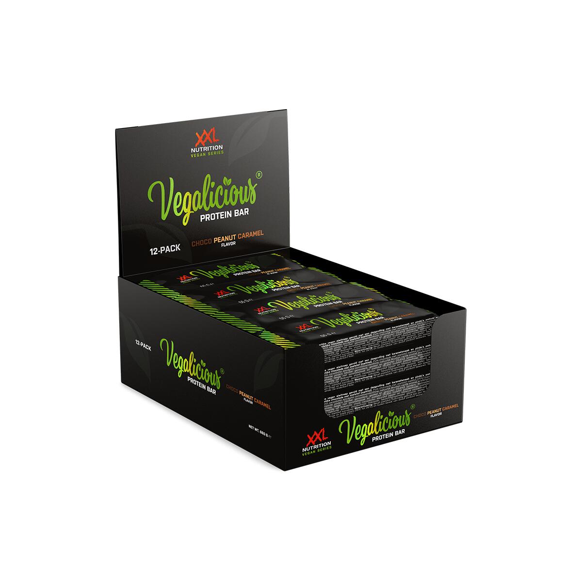 Vegalicious Protein Bar - 12g Proteïne, Vegan Eiwitrepen - Karamel - 12 Repen 2/2