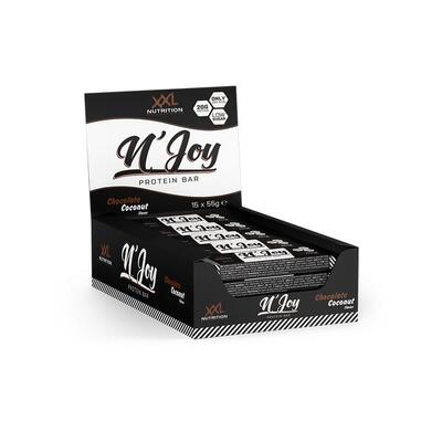 N'joy protein bar - 20g proteïne, eiwitreep - banaan brownie - 15 pack