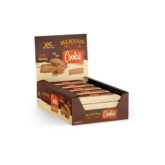 Delicious Protein Cookie - 15,8g Eiwit, Proteïne Koekjes - Speculaas - 12 Pack