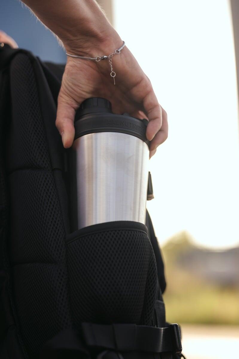 Thermo Shaker V2 - Thermo RVS Shaker, BPA-Vrij - Wit - 1 Stuk (800ml) 2/2