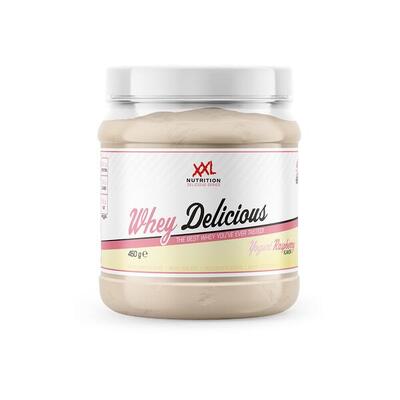 Whey delicious - 80% eiwit, proteïne poeder - vanille - 450 gram (15 shakes)