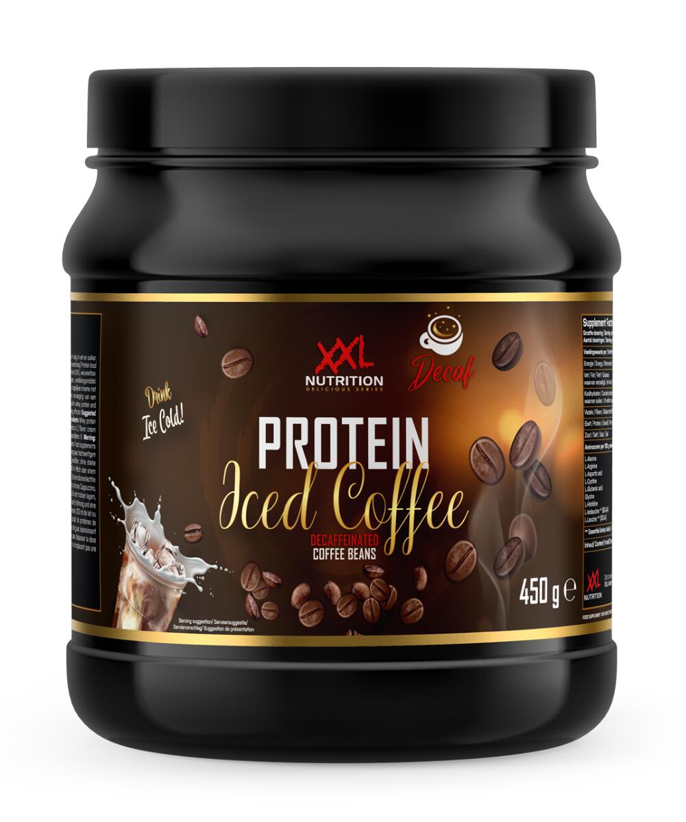 Protein Iced Coffee - Tot 24g Eiwit, Proteïne IJskoffie - Regular (Decaf) - 450g 2/2