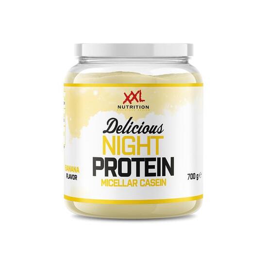 Delicious Night Protein - 22gr de Protéines - Protéine de Nuit - Banane - 700g