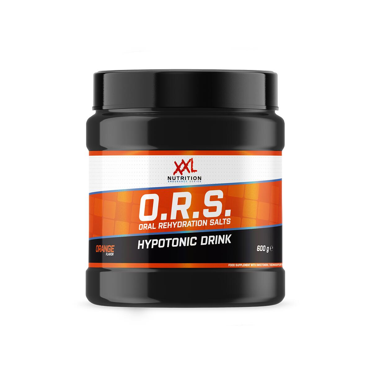 O.R.S. Hypotonic Drink - Oraal Rehydratiemiddel - Sinaasappel - 600 gram 2/2