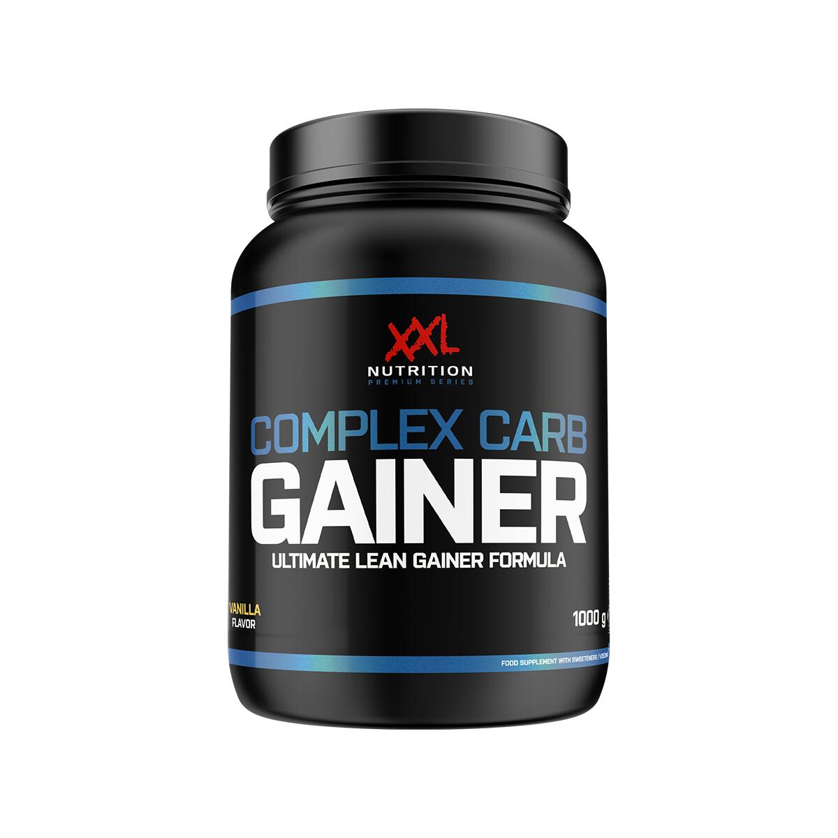 Complex Carb Gainer - Weight Gainer, Maaltijdvervanger - Vanille - 1000 gram 2/2