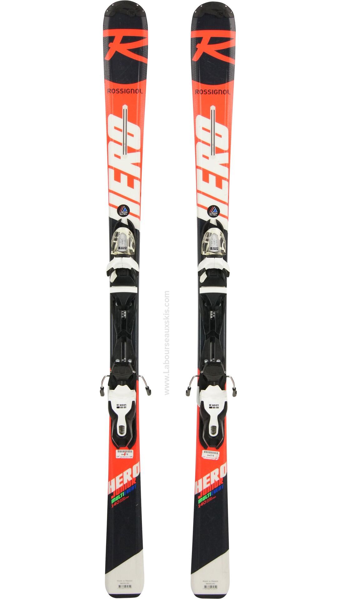 Reconditionné - ROSSIGNOL HERO JR MULTI EVENT + LOOK EXPRESS JR - Très bon état 2/7
