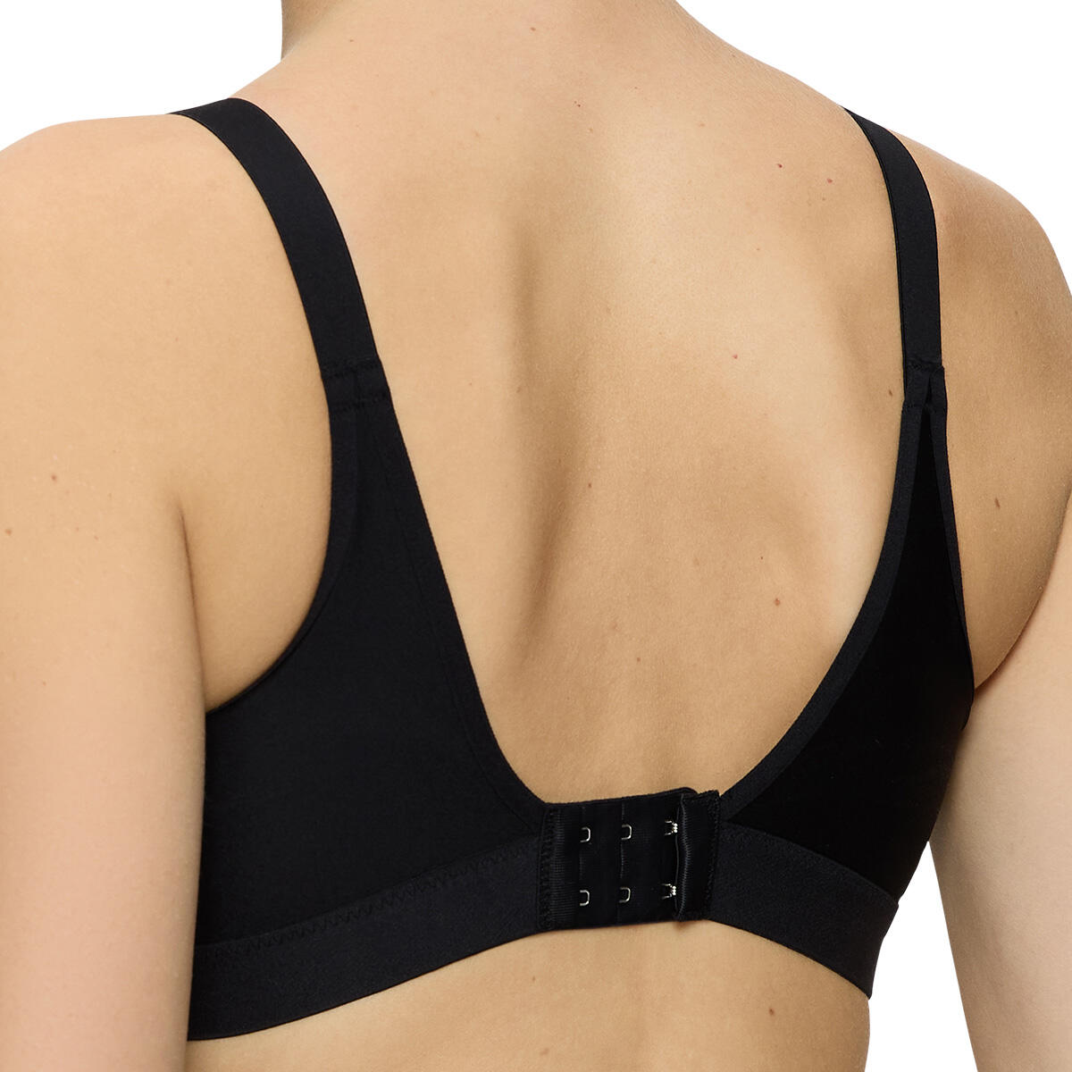 Női Sportmelltartó Merevítő nélküli Jógához Triaction Wellness N 3/5