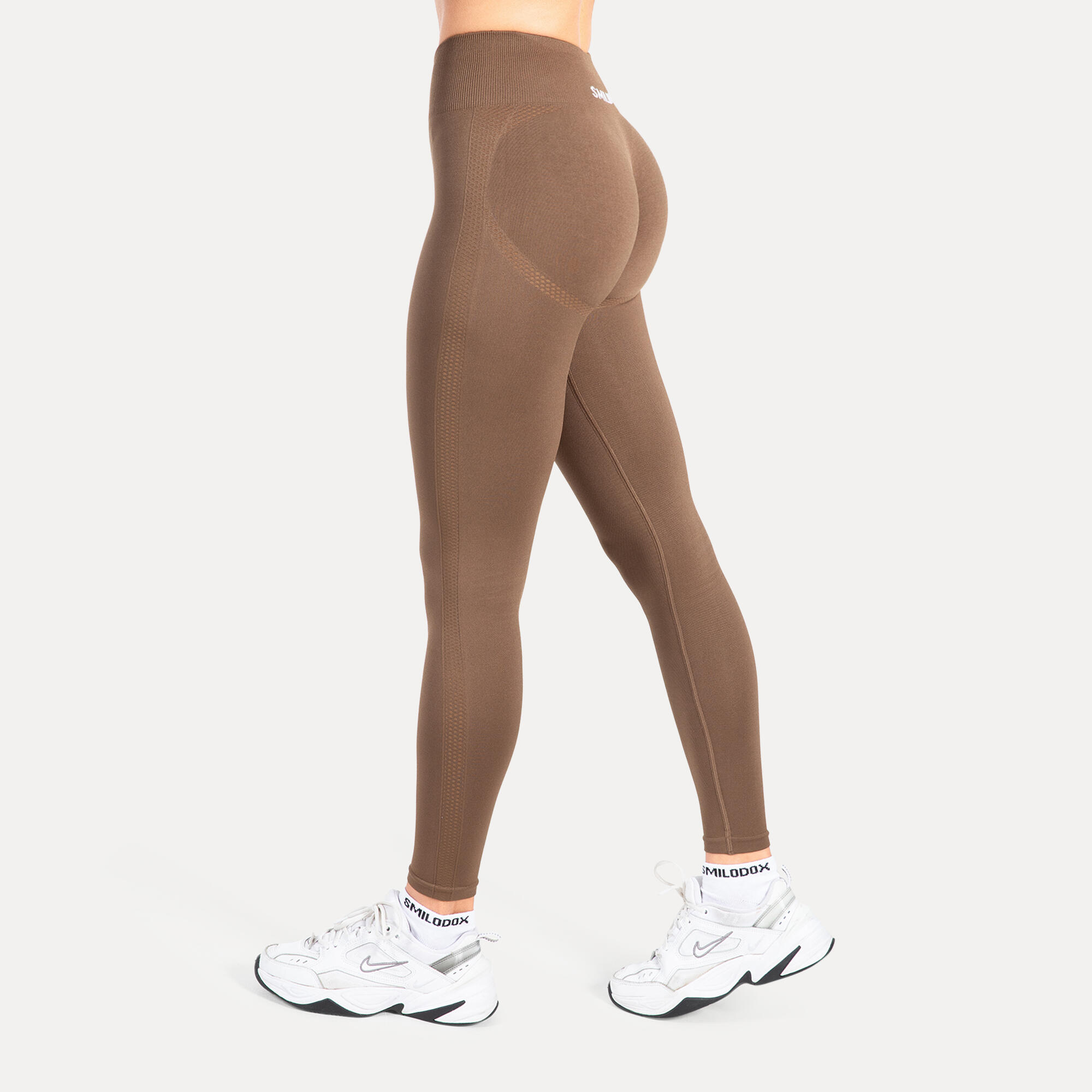 Damen Leggings Cetrina Scrunch Braun 2/6