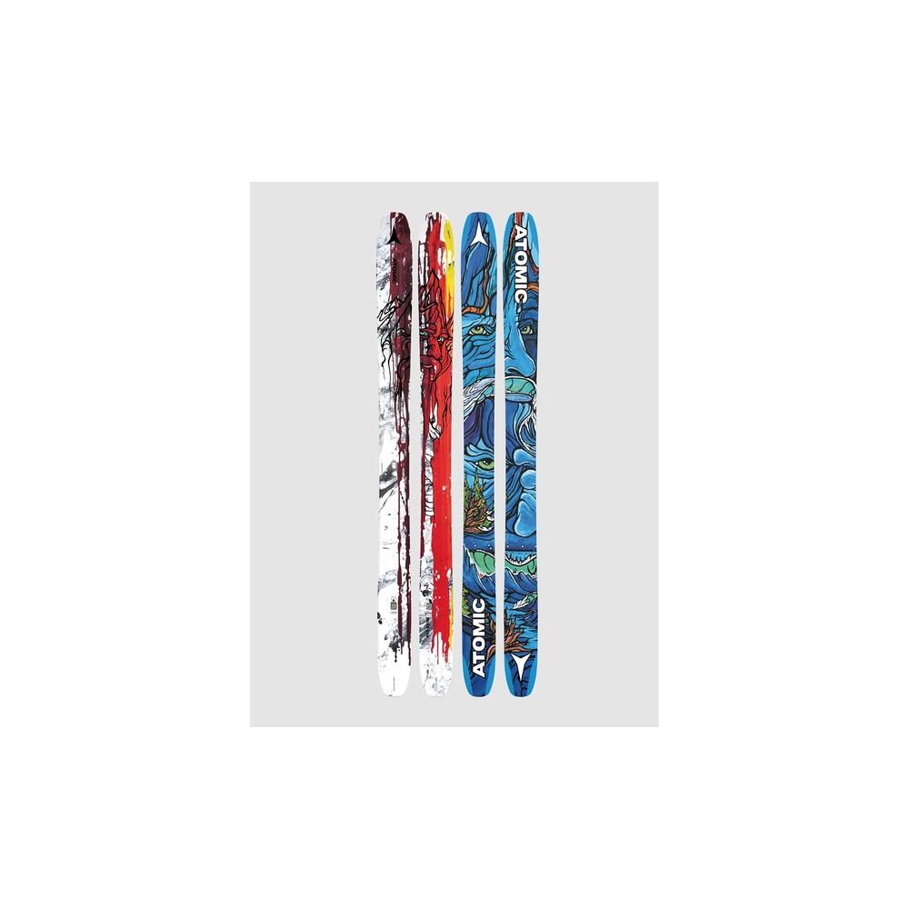 ATOMIC Skis BENT CHETLER 110 - RED/YELLOW 2024 4/4