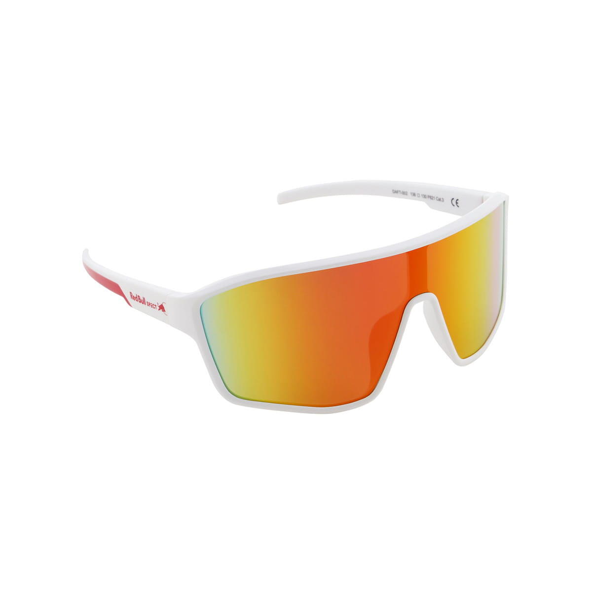 RED BULL SPECT EYEWEAR Fahrradbrille DAFT-002 - ORANGE / WEISS 2/6